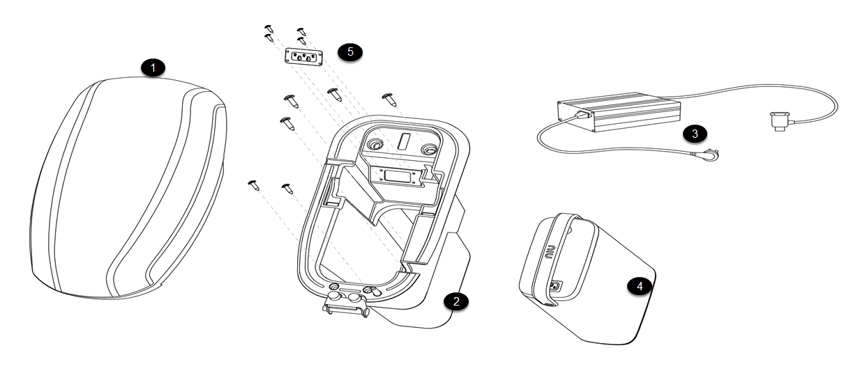 Sitz U-Pro Ersatzteilliste Sitz Niu U-Pro