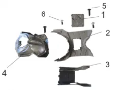 Verkleidung Frontteile TTX -  0.