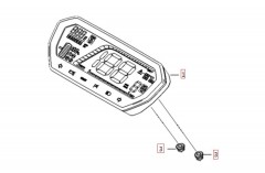 Tachometer Teile für den TS45