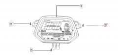 Ersatzteiliste Tacho CUX 25