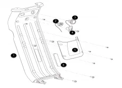 Ersatzteilliste Beinschild Niu U-Pro